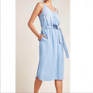 ANTHROPOLOGIE denim dress